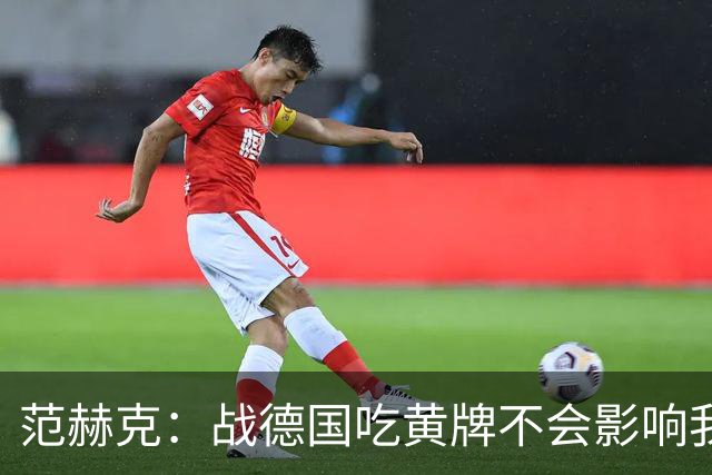 范赫克：战德国吃黄牌不会影响我，场上处理关键球不可能瞻前顾后